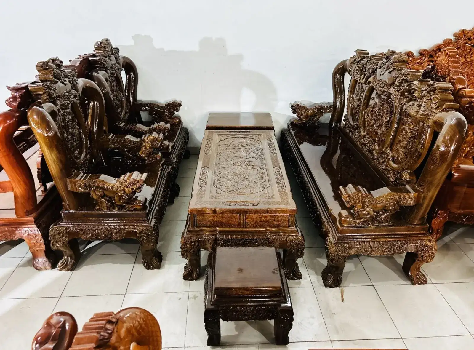 SALON TRIỆN GỖ MUN TAY 14 – 6 MÓN