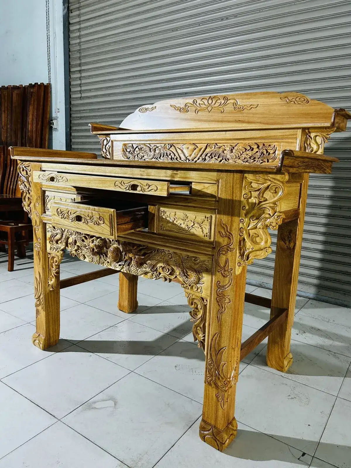 ÁN GIAN GỖ GÕ 1 TẦNG