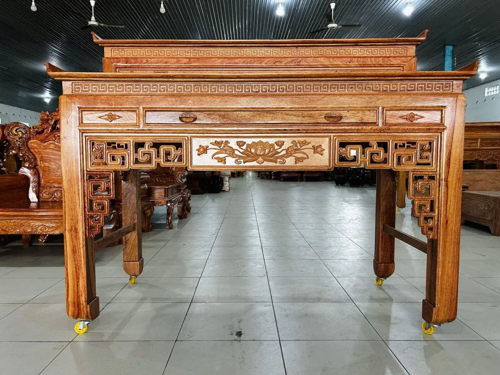 ÁN GIAN GỖ HƯƠNG ĐÁ 1 TẦNG - Ảnh 11
