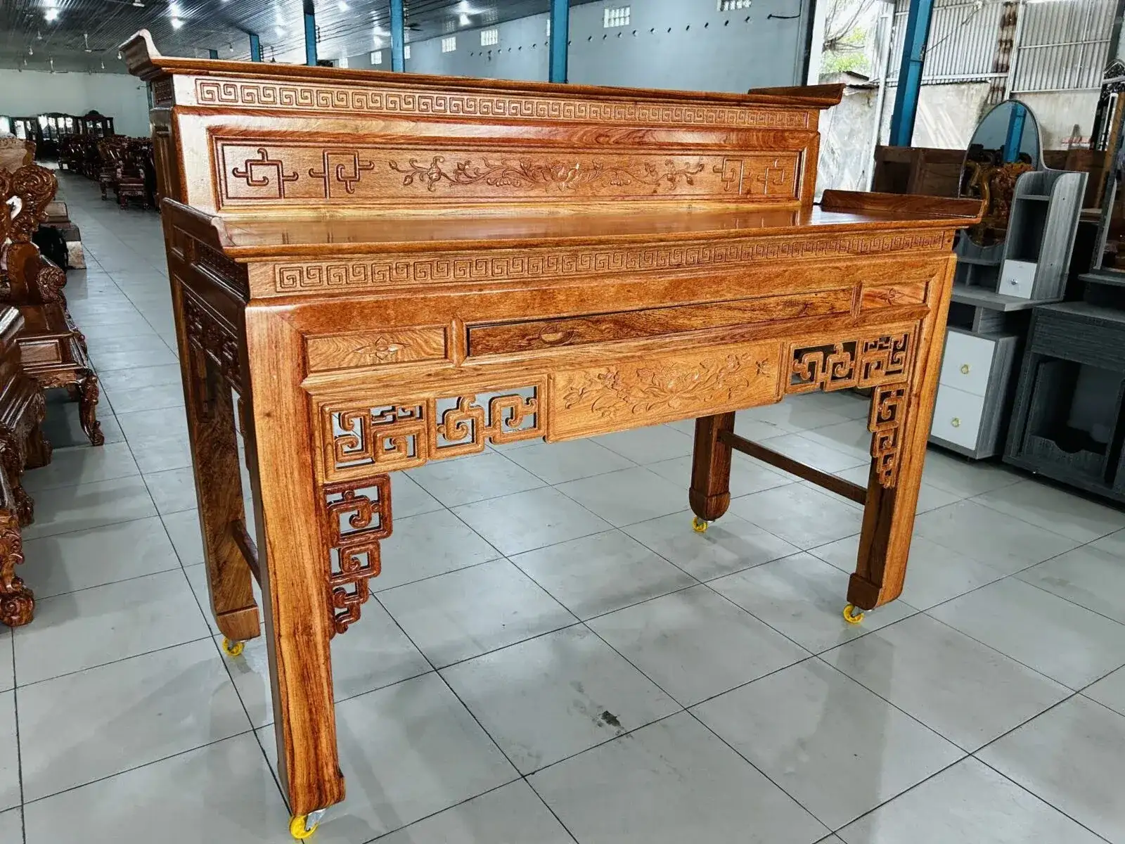 ÁN GIAN GỖ HƯƠNG ĐÁ 1 TẦNG - Ảnh 9
