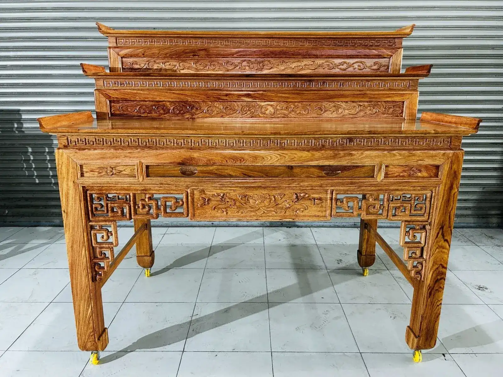 ÁN GIAN GỖ HƯƠNG ĐÁ 2 TẦNG