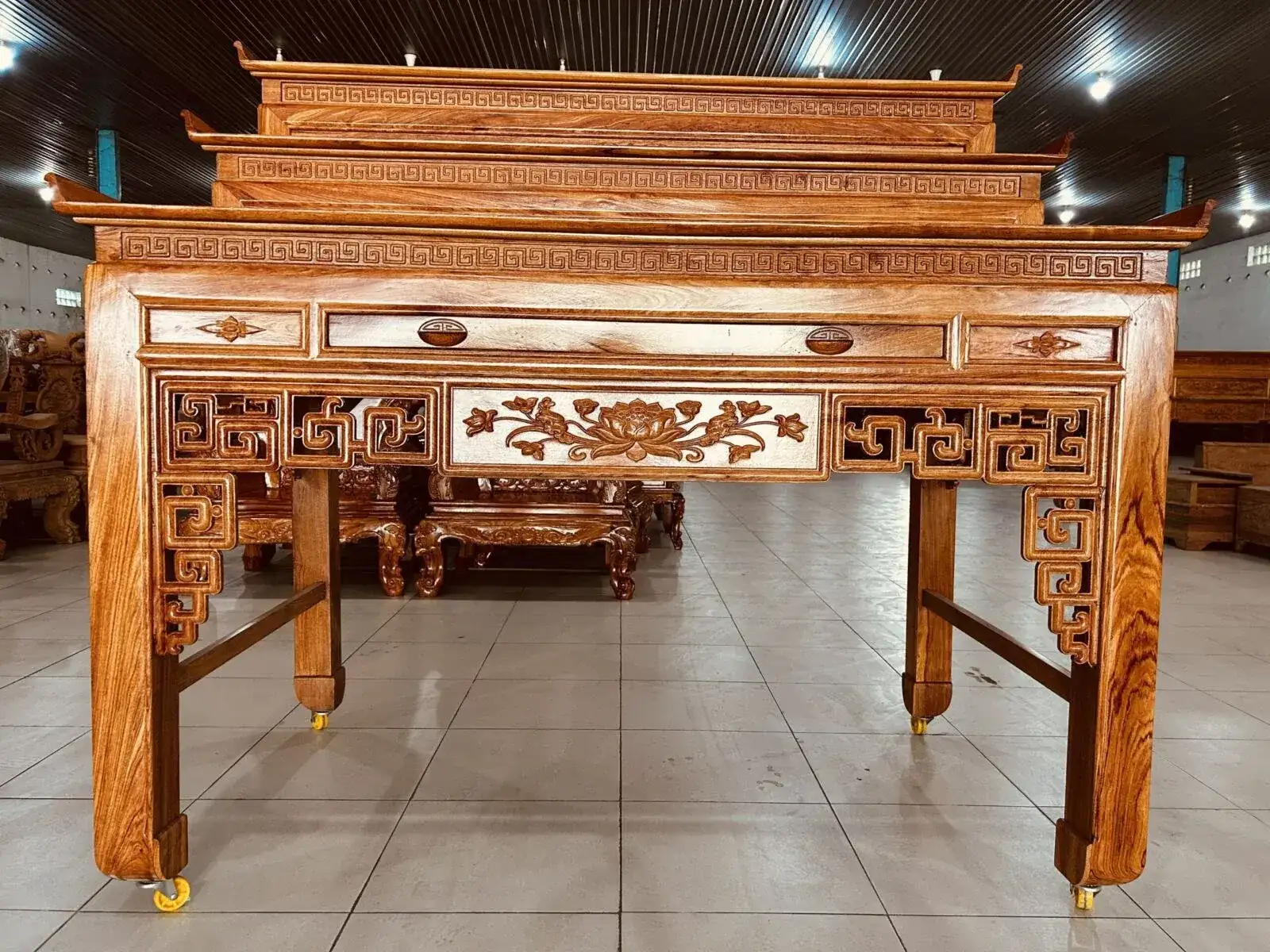 ÁN GIAN GỖ HƯƠNG ĐÁ 2 TẦNG - Ảnh 3