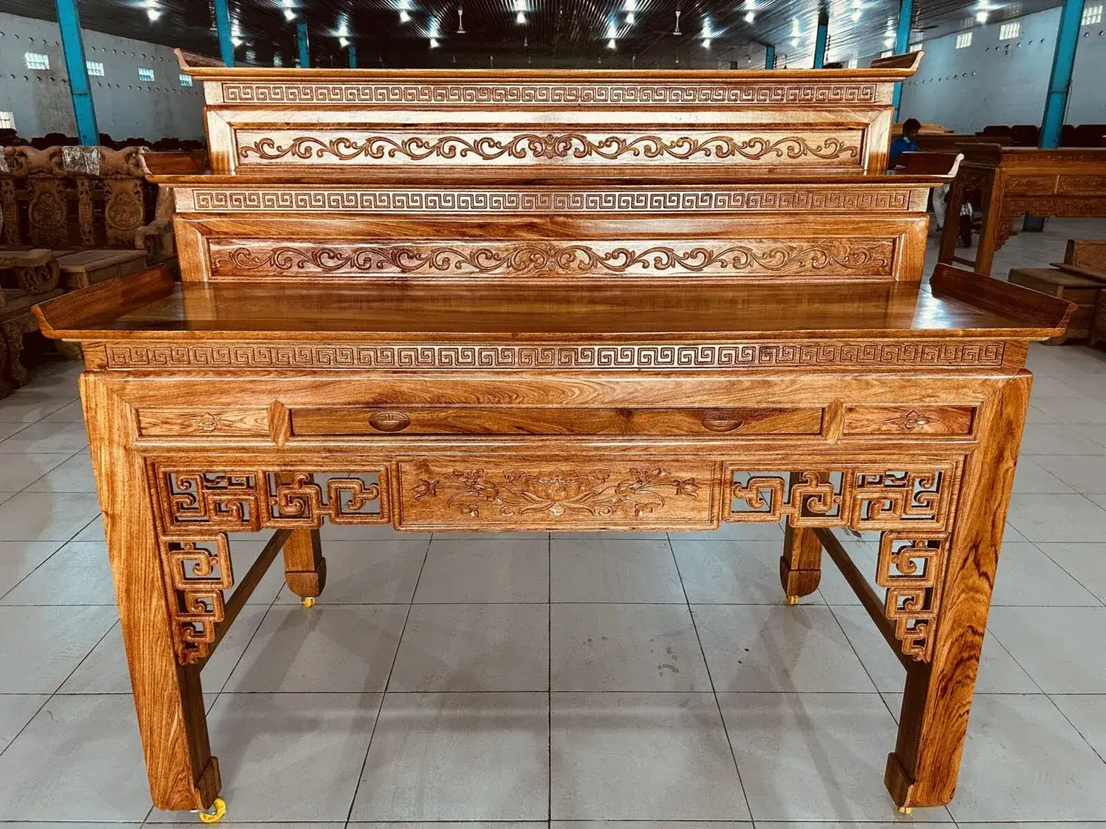 ÁN GIAN GỖ HƯƠNG ĐÁ 2 TẦNG - Ảnh 4