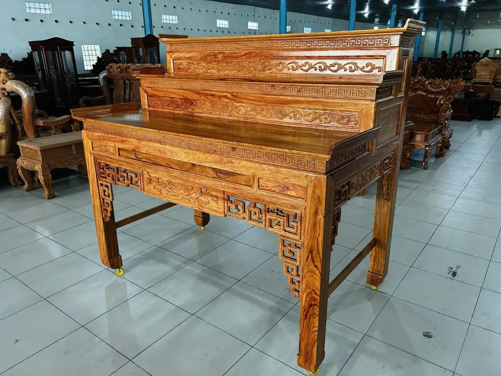ÁN GIAN GỖ HƯƠNG ĐÁ 2 TẦNG - Ảnh 6