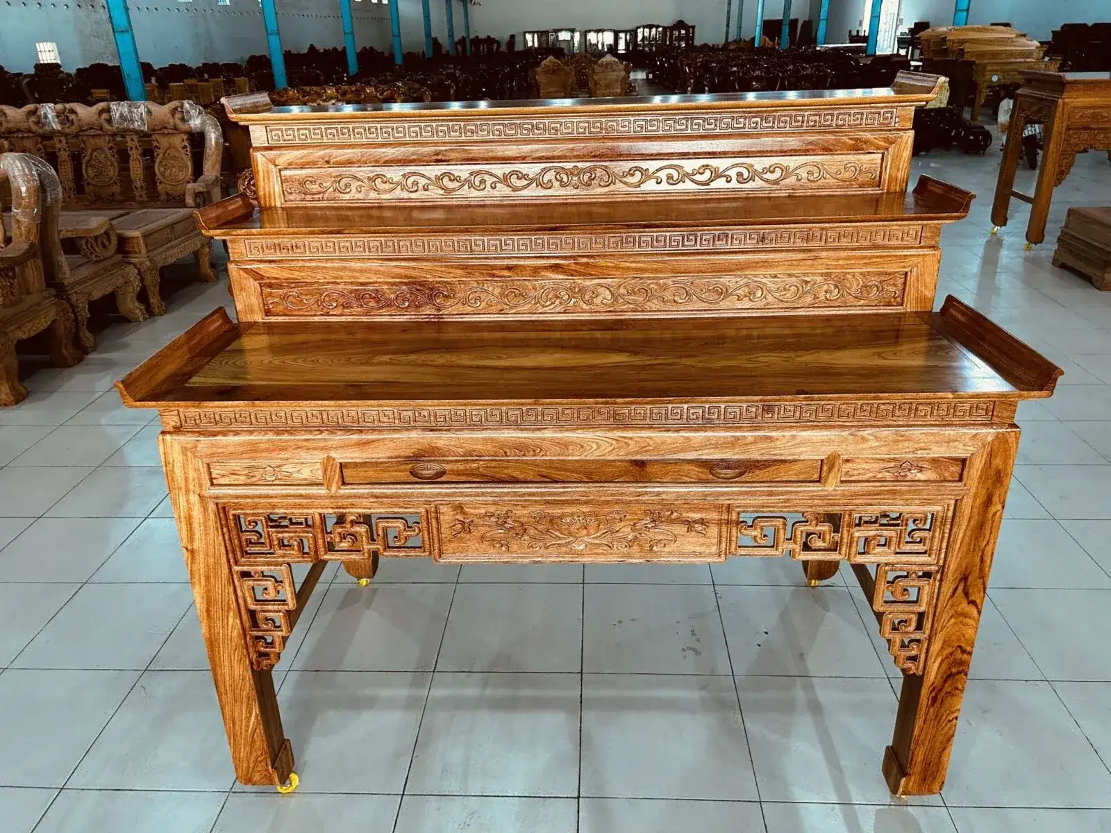 ÁN GIAN GỖ HƯƠNG ĐÁ 2 TẦNG - Ảnh 10
