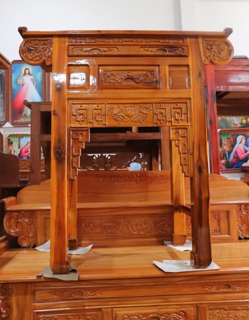 mẫu bàn thờ gỗ đẹp đồng nai