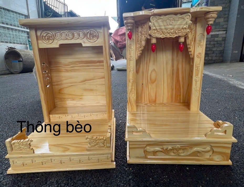 Alternative view of Bàn Thờ Ông Địa Gỗ Xoan Và Gỗ Thông