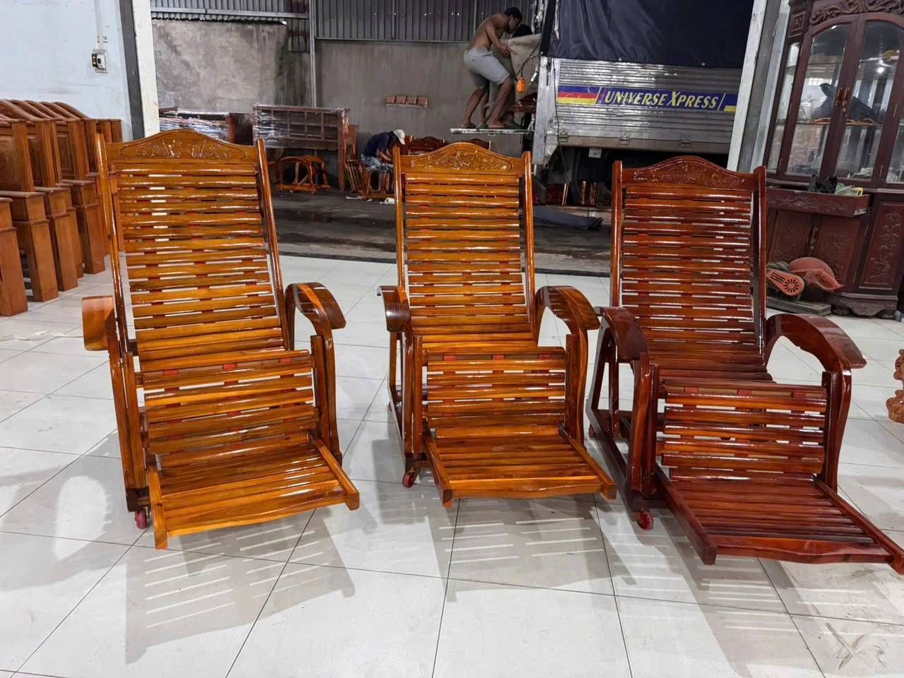 Ghế Dây Thư Giãn Gỗ Tràm – Ghế Gỗ Ngồi Nghỉ, Đọc Sách, Uống Trà Đẹp Bền